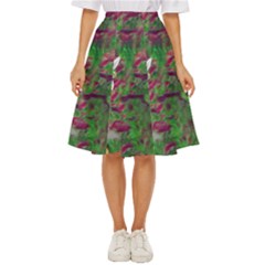 Illustrations Color Cat Flower Abstract Textures Classic Short Skirt