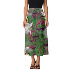 Illustrations Color Cat Flower Abstract Textures Classic Midi Chiffon Skirt by anzea