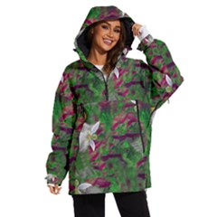 Illustrations Color Cat Flower Abstract Textures Women s Ski And Snowboard Waterproof Breathable Jacket