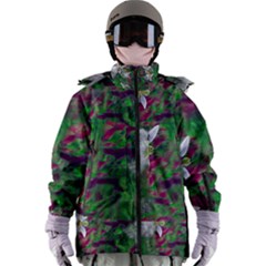 Illustrations Color Cat Flower Abstract Textures Women s Zip Ski And Snowboard Waterproof Breathable Jacket by anzea