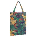 Illustrations Color Cat Flower Abstract Textures Orange Classic Tote Bag View2