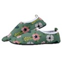 Flower Green Pink Pattern Floral Kids  Sock-Style Water Shoes View2