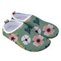 Flower Green Pink Pattern Floral Kids  Sock-Style Water Shoes View3