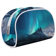 Aurora Borealis Mountain Reflection Make Up Case (medium) by Grandong