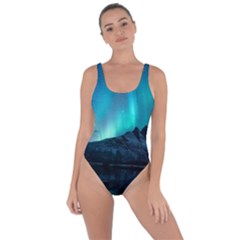 Aurora Borealis Mountain Reflection Bring Sexy Back Swimsuit by Grandong