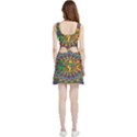 Dead Dancing Bears Grateful Dead Pattern Velour Cutout Dress View2