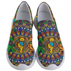 Dead Dancing Bears Grateful Dead Pattern Women s Lightweight Slip Ons by Grandong