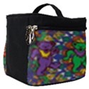 Dead Dancing Bears Grateful Dead Pattern Make Up Travel Bag (Small) View1