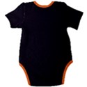 skeleton baby romper orange Baby Short Sleeve Bodysuit View2