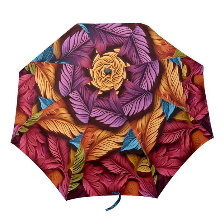 Autumn Folding Umbrellas