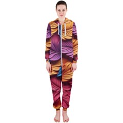 Autumn Hooded Jumpsuit (ladies)