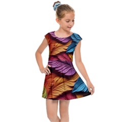 Autumn Kids  Cap Sleeve Dress by zappwaits