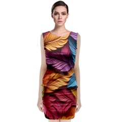 Autumn Sleeveless Velvet Midi Dress by zappwaits