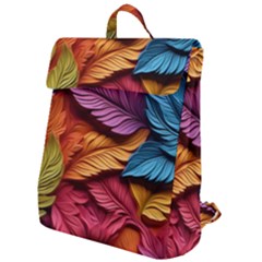 Autumn Flap Top Backpack by zappwaits