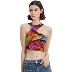 Autumn Cut Out Top by zappwaits