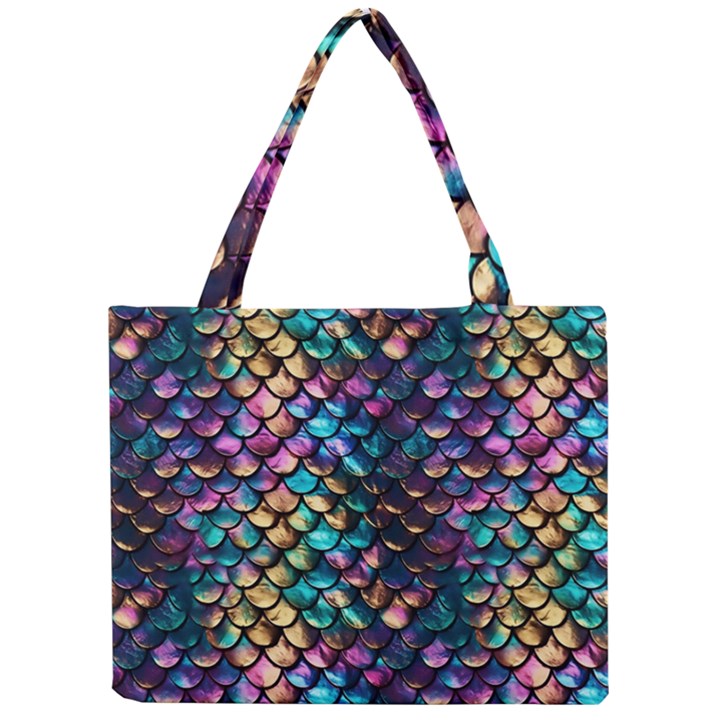 Rainbow Scales Mini Tote Bag