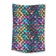 Rainbow Scales Small Tapestry