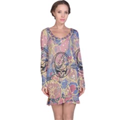 Grateful Dead Artsy Long Sleeve Nightdress