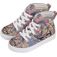 Grateful Dead Artsy Kids  Hi-top Skate Sneakers by Bedest