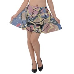 Grateful Dead Artsy Velvet Skater Skirt