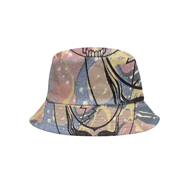 Grateful Dead Artsy Inside Out Bucket Hat (Kids)