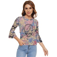 Grateful Dead Artsy Bell Sleeve Top