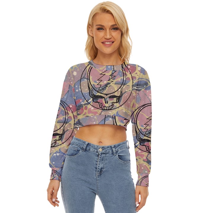 Grateful Dead Artsy Lightweight Long Sleeve Sweatshirt