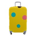 Moles Points Background Pattern Luggage Cover (Small) View1