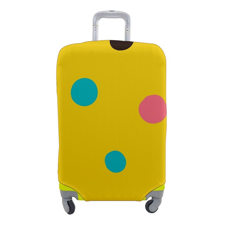 Moles Points Background Pattern Luggage Cover (Small)