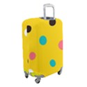 Moles Points Background Pattern Luggage Cover (Small) View2