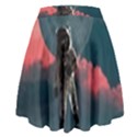 Astronaut Moon Space Nasa Planet High Waist Skirt View2