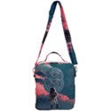 Astronaut Moon Space Nasa Planet Crossbody Day Bag View3