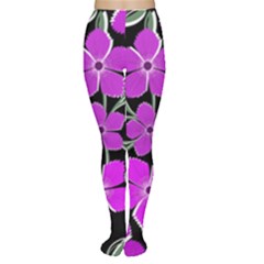 Flowers Nature Bloom Flora Bouquet Tights by Loisa77