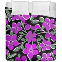 Flowers Nature Bloom Flora Bouquet Duvet Cover Double Side (california King Size) by Loisa77