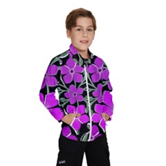 Flowers Nature Bloom Flora Bouquet Kids  Windbreaker