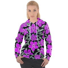 Flowers Nature Bloom Flora Bouquet Women s Overhead Hoodie by Loisa77