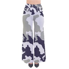 Camo Army Black White So Vintage Palazzo Pants by Loisa77