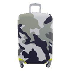 Camo Army Black White Luggage Cover (small) by Loisa77