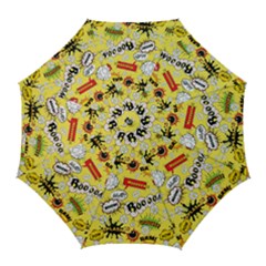 Cartoon Comics Pattern Golf Umbrellas