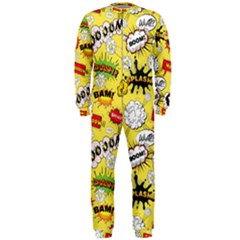 Cartoon Comics Pattern Onepiece Jumpsuit (men)