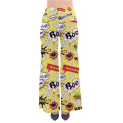 Cartoon Comics Pattern So Vintage Palazzo Pants by Loisa77