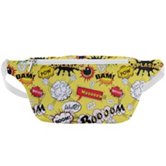 Cartoon Comics Pattern Waist Bag  by Loisa77