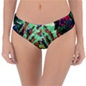 Monkey Tiger Bird Parrot Forest Jungle Style Reversible Classic Bikini Bottoms View1