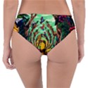 Monkey Tiger Bird Parrot Forest Jungle Style Reversible Classic Bikini Bottoms View4