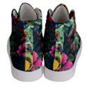 Monkey Tiger Bird Parrot Forest Jungle Style Women s Hi-Top Skate Sneakers View4