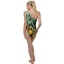 Monkey Tiger Bird Parrot Forest Jungle Style To One Side Swimsuit View2