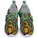 Monkey Tiger Bird Parrot Forest Jungle Style Kids  Velcro No Lace Shoes View1