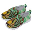 Monkey Tiger Bird Parrot Forest Jungle Style Kids  Velcro No Lace Shoes View2