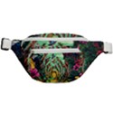 Monkey Tiger Bird Parrot Forest Jungle Style Fanny Pack View1