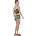 Monkey Tiger Bird Parrot Forest Jungle Style Summer Cropped Co-Ord Set View2